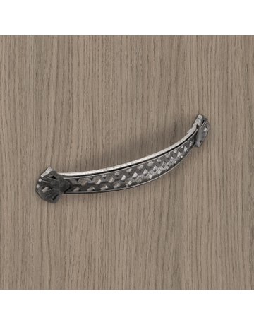 Bild MB-Griff,B27,5x96mm,H25mm,Zink Zimella 9348589,zinnoptik antik - Hettich-1