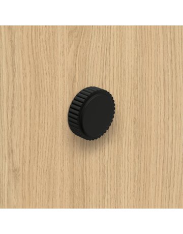 Bild MB-Knopf,Ø43,5mm,Zink Varano 9348290,schwarz - Hettich-6