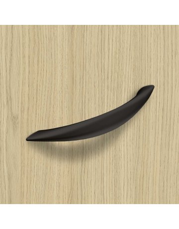 Bild MB-Griff,B19x128mm,H30mm,Zink Carvo 9345387,schwarz - Hettich-6
