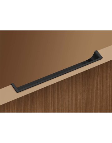 Bild MB-Griffleiste,L134mm Genzone 9347581,Zink, schwarz matt - Hettich-4
