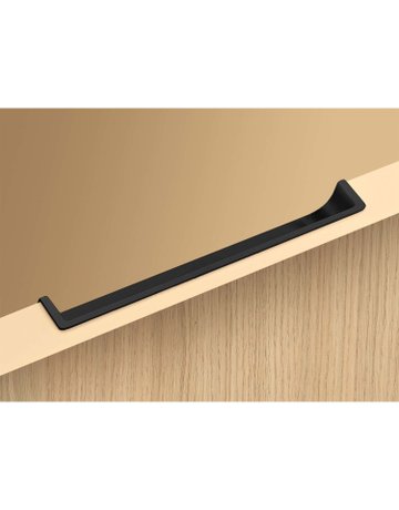 Bild MB-Griffleiste,L134mm Genzone 9347581,Zink, schwarz matt - Hettich-6