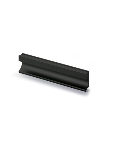 Bild MB-Griffl.,individuell ablängbar,L2000mm Spira 9347582,Aluminium, schwarz matt - Hettich-0