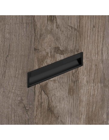 Bild Griffleiste -Endstück,Set Spira 9347583,Zink, schwarz,matt - Hettich-3