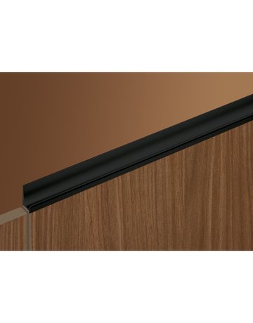 Bild MB-Griffleiste,mit Harpunensteg,L2000mm Lutetia 9341119,Aluminium, schwarz matt - Hettich-6