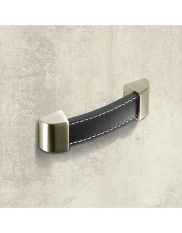 Bild MB-Griff,B25x128mm,H17mm Agliano 9113454,Leder braun - Hettich-2