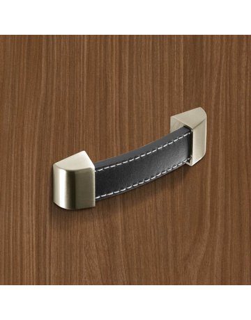Bild MB-Griff,B25x128mm,H17mm Agliano 9113454,Leder braun - Hettich-4