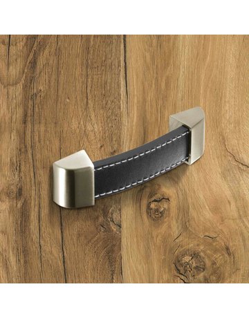 Bild MB-Griff,B25x128mm,H17mm Agliano 9113454,Leder braun - Hettich-5