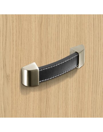 Bild MB-Griff,B25x128mm,H17mm Agliano 9113454,Leder braun - Hettich-6