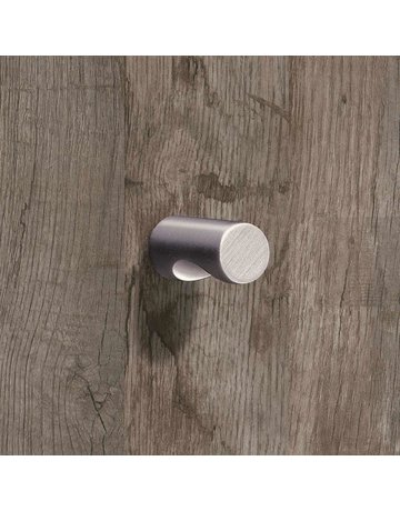 Bild Möbel- Knopf, Almus, 9114036, Durchmesser 12mm, Höhe 24mm, Zink, edelstahloptik - Hettich-3