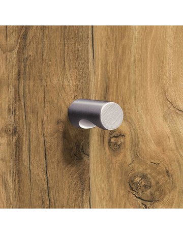 Bild Möbel- Knopf, Almus, 9114036, Durchmesser 12mm, Höhe 24mm, Zink, edelstahloptik - Hettich-5