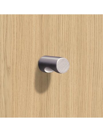 Bild Möbel- Knopf, Almus, 9114036, Durchmesser 12mm, Höhe 24mm, Zink, edelstahloptik - Hettich-6
