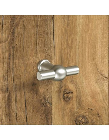 Bild Möbel- Knopf, Altedo, 9113293, Länge 50mm, Höhe 37mm, Zink, edelstahloptik - Hettich-5