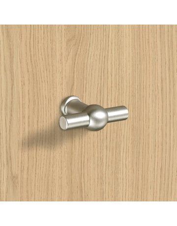Bild Möbel- Knopf, Altedo, 9113293, Länge 50mm, Höhe 37mm, Zink, edelstahloptik - Hettich-6