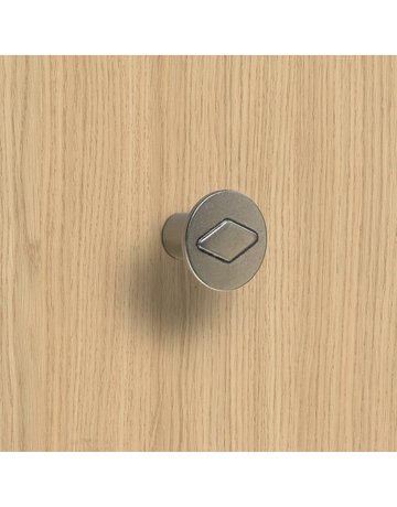 Bild Möbel- Knopf, Barcino, 9112652, Durchmesser 30mm, Höhe 25mm, Zink, zinnoptik - Hettich-6