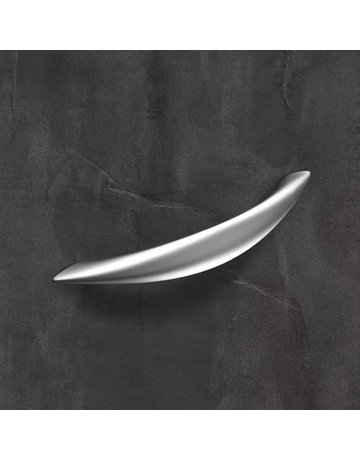 Bild MB-Griff,B19x128mm,H30mm,Zink Carvo 9112623,edelstahloptik geb. - Hettich-1