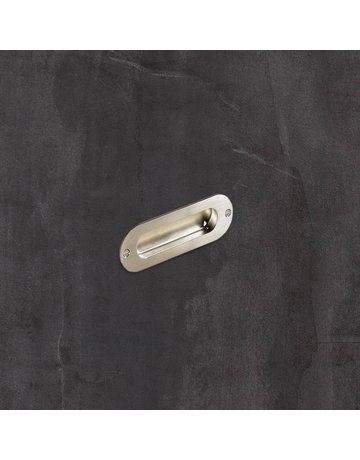 Bild Möbel- Muschelgriff, Dodona, 9070693, Breite 40mm, Höhe 15mm, oval, edelstahl - Hettich-1