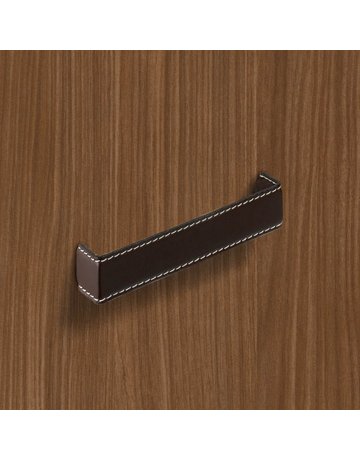Bild MB-Griff,B34x160mm,H30mm,Leder Dublina 9113509,dunkelbraun - Hettich-4