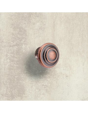 Bild Möbel- Knopf, Essa, 9113223, Durchmesser 32mm, Höhe 25mm, Zink, kupferoptik antik - Hettich-2