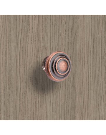 Bild Möbel- Knopf, Essa, 9113223, Durchmesser 32mm, Höhe 25mm, Zink, kupferoptik antik - Hettich-7