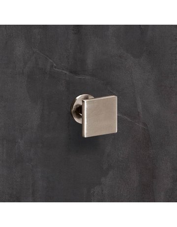 Bild Möbel- Knopf, Fogo, 9113224, Breite 25mm, Länge 25mm, Höhe 23mm, Zink, edelstahloptik - Hettich-1