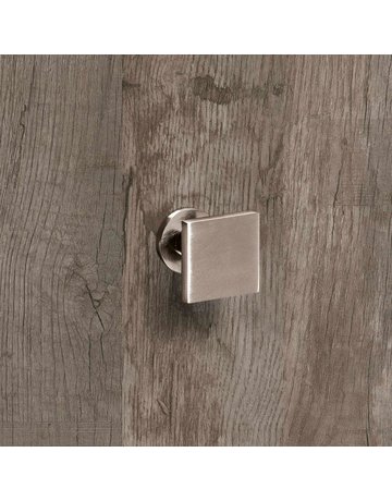 Bild Möbel- Knopf, Fogo, 9113224, Breite 25mm, Länge 25mm, Höhe 23mm, Zink, edelstahloptik - Hettich-3