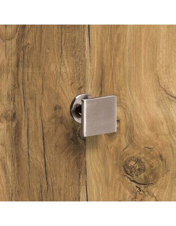 Bild Möbel- Knopf, Fogo, 9113224, Breite 25mm, Länge 25mm, Höhe 23mm, Zink, edelstahloptik - Hettich-5