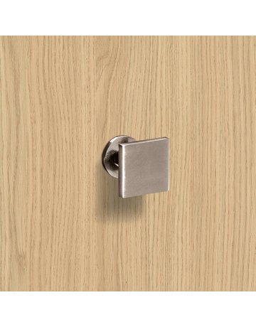 Bild Möbel- Knopf, Fogo, 9113224, Breite 25mm, Länge 25mm, Höhe 23mm, Zink, edelstahloptik - Hettich-6