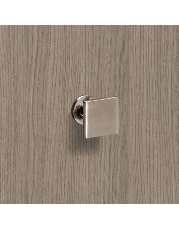 Bild Möbel- Knopf, Fogo, 9113224, Breite 25mm, Länge 25mm, Höhe 23mm, Zink, edelstahloptik - Hettich-7