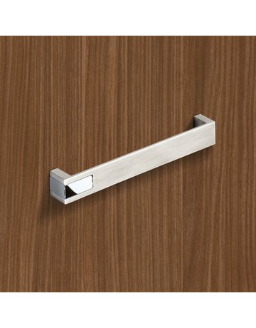 Bild MB-Griff,B25x192mm,H26mm,Zink Intra 9105735,edelstahloptik gl. verchromt - Hettich-4