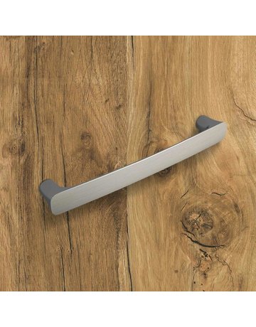 Bild MB-Griff,B25x192mm,H32mm,Zink Istrana 9132312,edelstahloptik geb. - Hettich-6