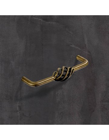 Bild MB-Griff,Ø20x128mm,H40mm,Stahl Malaca 9070945,messingoptik - Hettich-1