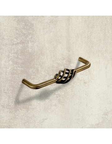 Bild MB-Griff,Ø20x128mm,H40mm,Stahl Malaca 9070945,messingoptik - Hettich-2
