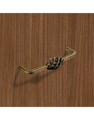 Bild MB-Griff,Ø20x128mm,H40mm,Stahl Malaca 9070945,messingoptik - Hettich-4
