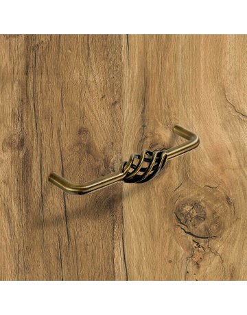 Bild MB-Griff,Ø20x128mm,H40mm,Stahl Malaca 9070945,messingoptik - Hettich-5