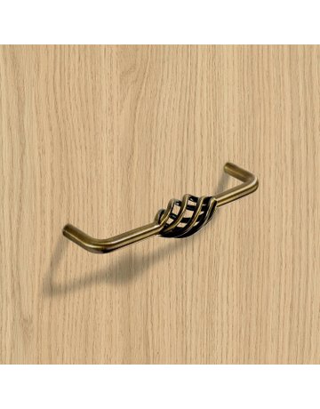 Bild MB-Griff,Ø20x128mm,H40mm,Stahl Malaca 9070945,messingoptik - Hettich-6