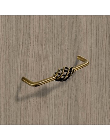 Bild MB-Griff,Ø20x128mm,H40mm,Stahl Malaca 9070945,messingoptik - Hettich-7