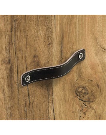 Bild MB-Griff,B25x64mm,H3mm,Leder Nica 9071843,dunkelbraun - Hettich-5