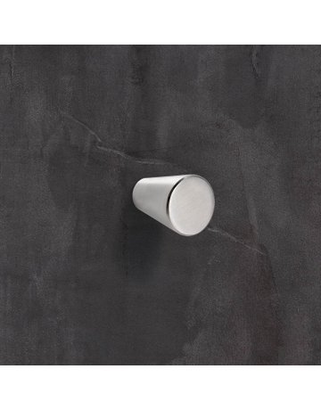 Bild MB-Knopf, Ø22mm, Edelstahl Onex 9113565, edelstahl gebürstet - Hettich-1