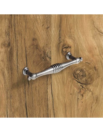 Bild MB-Griff,Ø13x96mm,H22mm,Zink Osimo 9113445,zinnoptik antik - Hettich-5