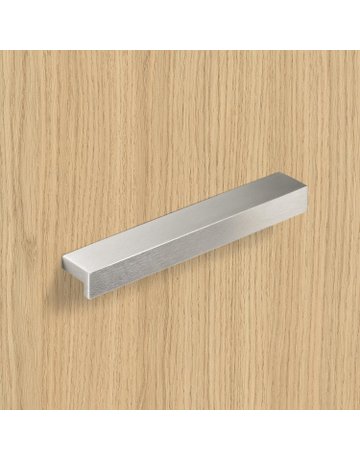 Bild MB-Griff,B16x128mm,H25mm,Aluminium Rovigo 9204026,edelstahloptik geb. - Hettich-6