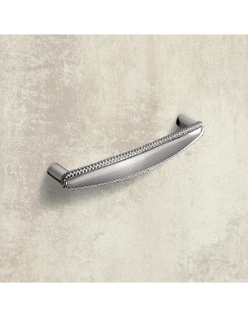 Bild MB-Griff,B18x128mm,H29mm,Zink Savelli 9113483,edelstahloptik geb. - Hettich-2
