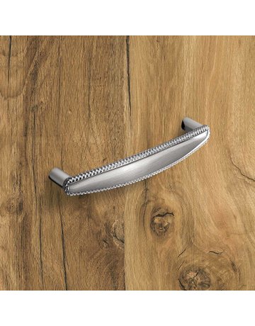 Bild MB-Griff,B18x128mm,H29mm,Zink Savelli 9113483,edelstahloptik geb. - Hettich-5