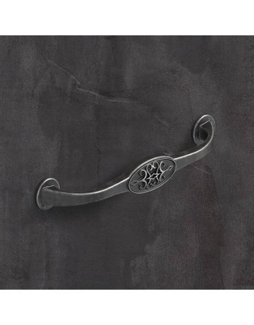 Bild MB-Griff,B23x128mm,H29mm,Zink Siradia 9208026,zinnoptik antik - Hettich-1