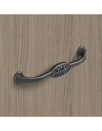 Bild MB-Griff,B23x128mm,H29mm,Zink Siradia 9208026,zinnoptik antik - Hettich-7