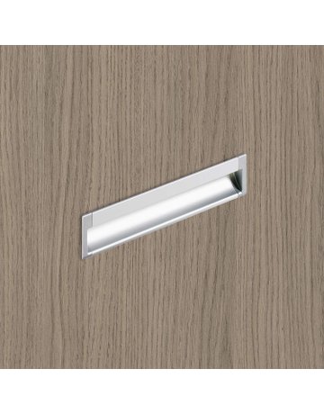 Bild Griffleiste- Endstück, Set, Spira, 115298, zum Einfräsen, Zink aluminiumoptik - Hettich-1
