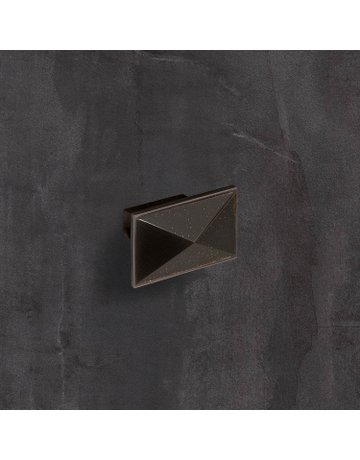Bild Möbel- Knopf, Tarraco, 9206138, Breite 30mm, Länge 49mm, Höhe 28mm, Zink, schwarz matt - Hettich-1