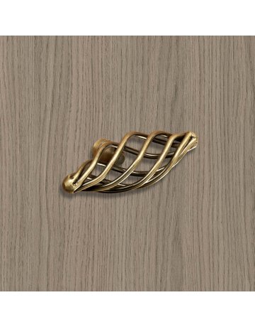 Bild Möbel- Knopf, Valentia, 9070513, Breite 77mm, Höhe 37mm, Stahl, messingoptik antik - Hettich-7