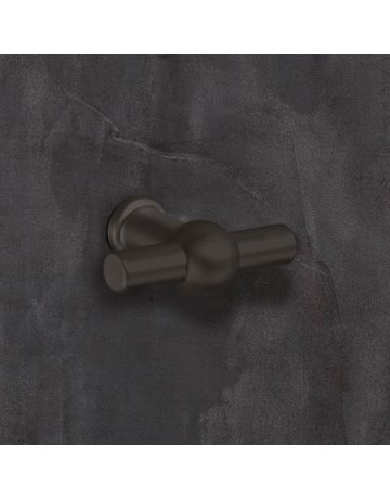 Bild Möbel- Knopf, Altedo, 9265886, Länge 50mm, Höhe 37mm, Zink, schwarz matt - Hettich-1