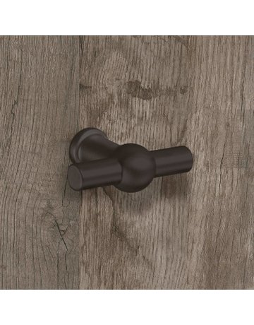 Bild Möbel- Knopf, Altedo, 9265886, Länge 50mm, Höhe 37mm, Zink, schwarz matt - Hettich-3