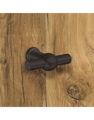 Bild Möbel- Knopf, Altedo, 9265886, Länge 50mm, Höhe 37mm, Zink, schwarz matt - Hettich-5